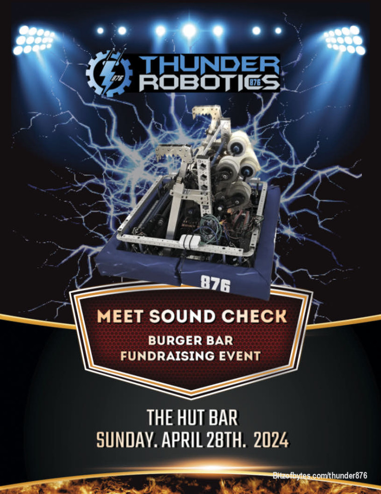 Fundraising Event for Sunday. April 28th @ The Hut Bar in Northwood ND